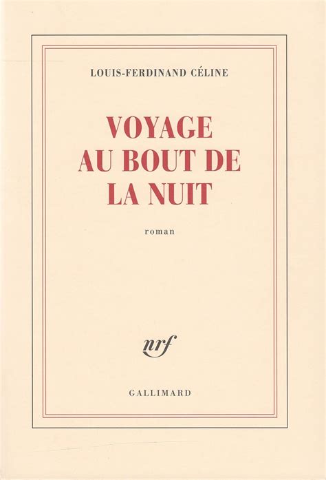 voyage au bout de la nuit céline pdf